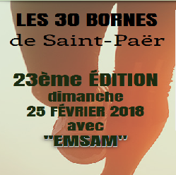 25/02/2018 – 30 bornes de Saint Paër