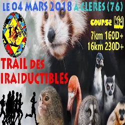 04/03/2018 – Trail des Iraiductibles (Maj photos 2 et résultat)