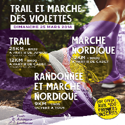 25/03/2018 – Trail des Violettes