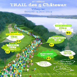 15/06/2019 – Trail des 5 Chateaux