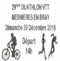 30/12/2018 – Duathlon de Mesnières en Bray