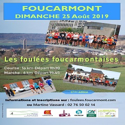 25/08/2019 – Foulées de Foucarmont
