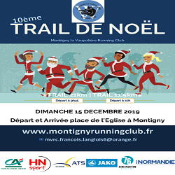 15/12/2019 – Trail de Noel de Montigny (MAJ photos)
